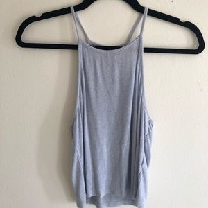 Brandy Melville Light Blue Halter Top